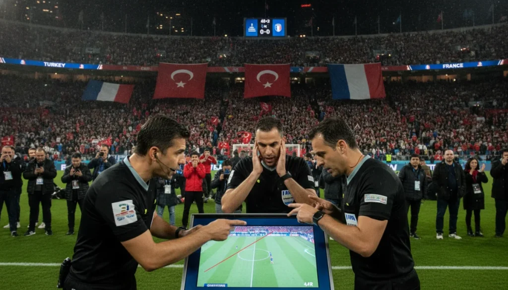 Türkiye-Fransa Maçında Gözler Alman VAR Atamasında