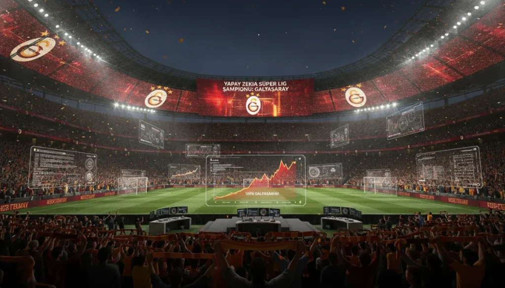 Yapay Zeka, Süper Lig Zirvesinde Dengeleri Galatasaray’a Çevirdi